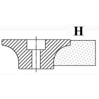 Профильная фреза сегментная гранит Н20